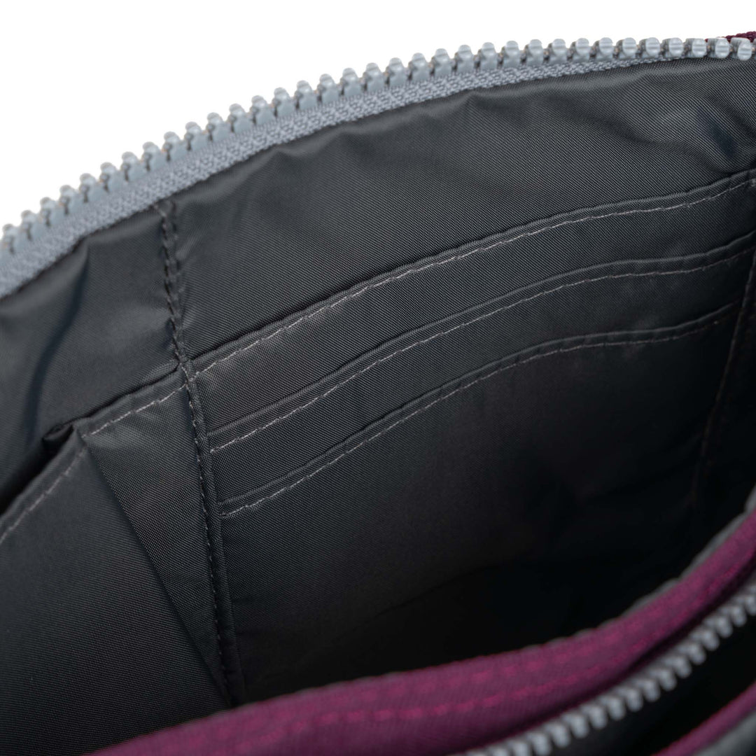 Carnaby Crossbody XL Cherry Lacquer Recycled Canvas
