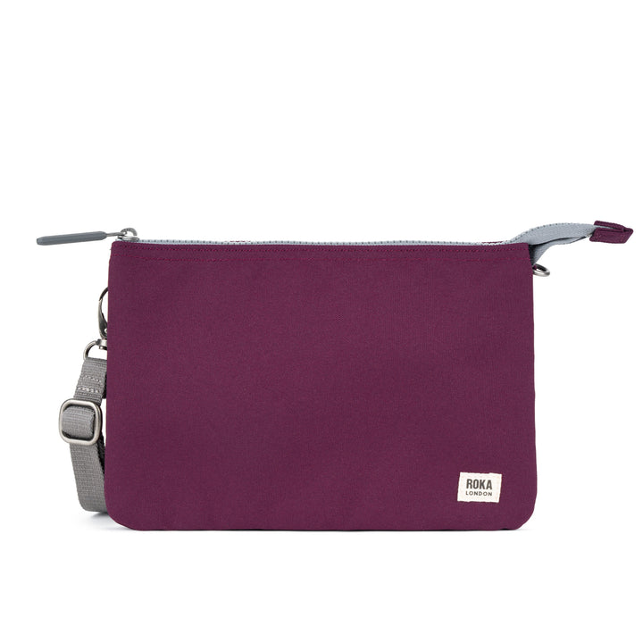 Carnaby Crossbody XL Cherry Lacquer Recycled Canvas