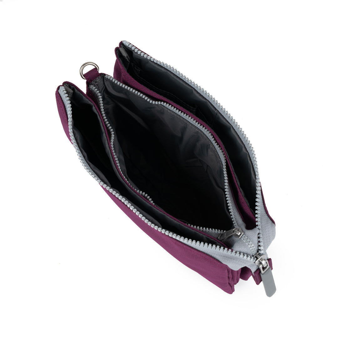 Carnaby Crossbody XL Cherry Lacquer Recycled Canvas