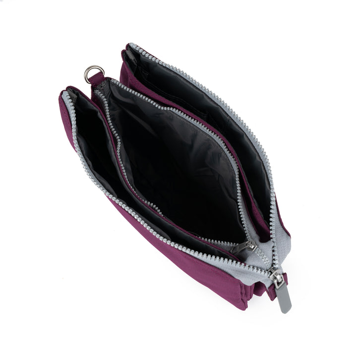 Carnaby Crossbody XL Cherry Lacquer Recycled Canvas