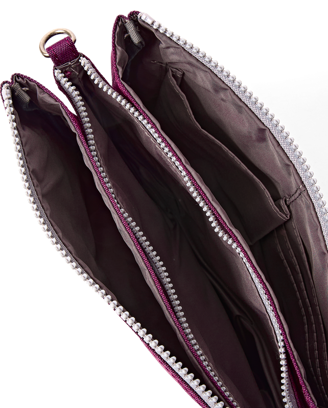 Carnaby Crossbody Bag in Cherry Lacquer