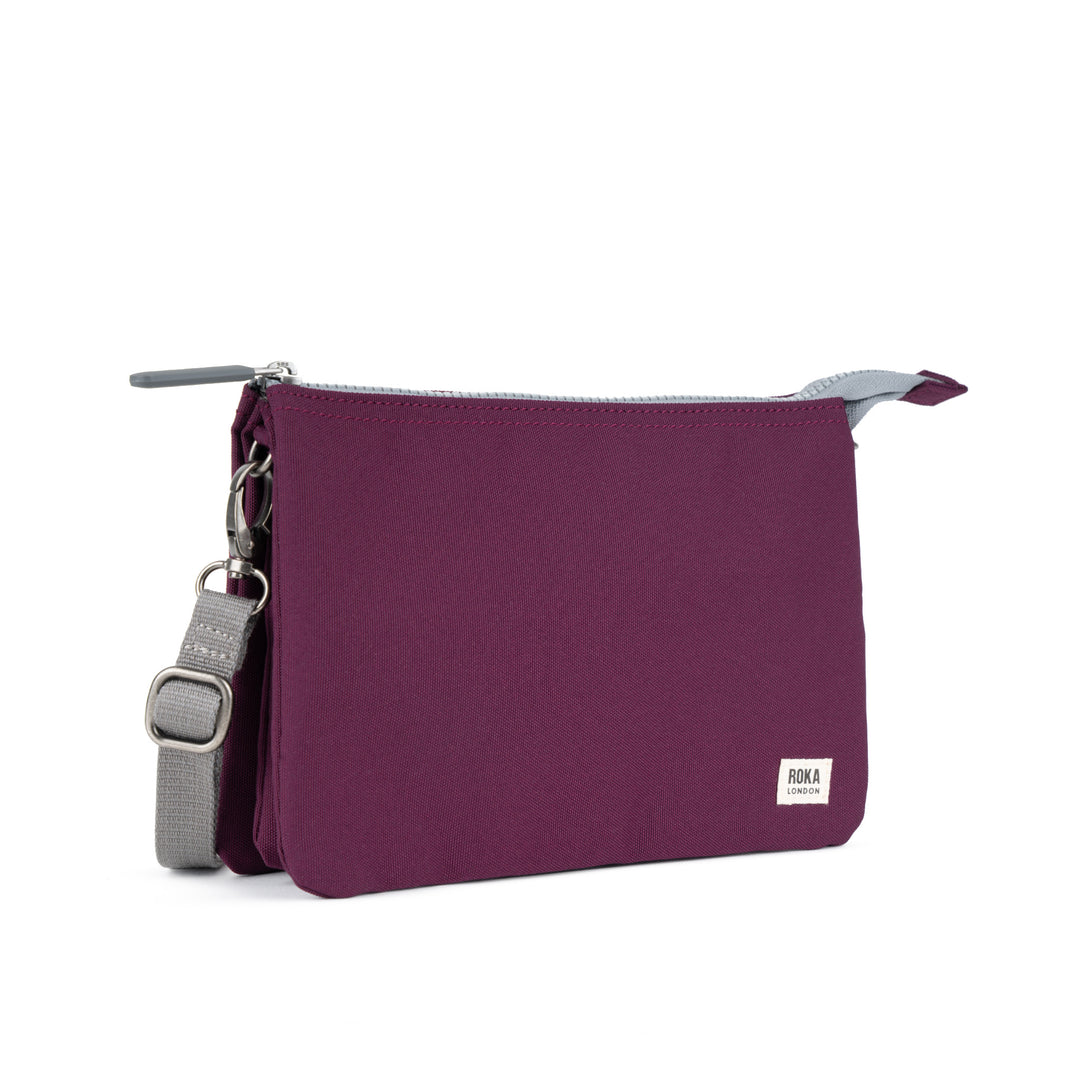 Carnaby Crossbody XL Cherry Lacquer Recycled Canvas