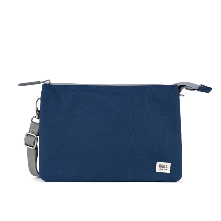 Carnaby Crossbody XL Crisp Blue Recycled Canvas