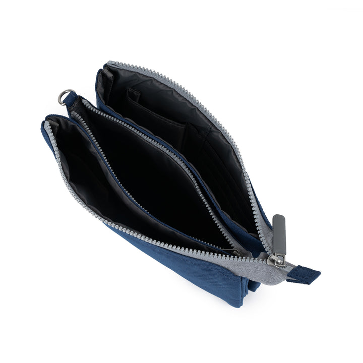 Carnaby Crossbody XL Crisp Blue Recycled Canvas