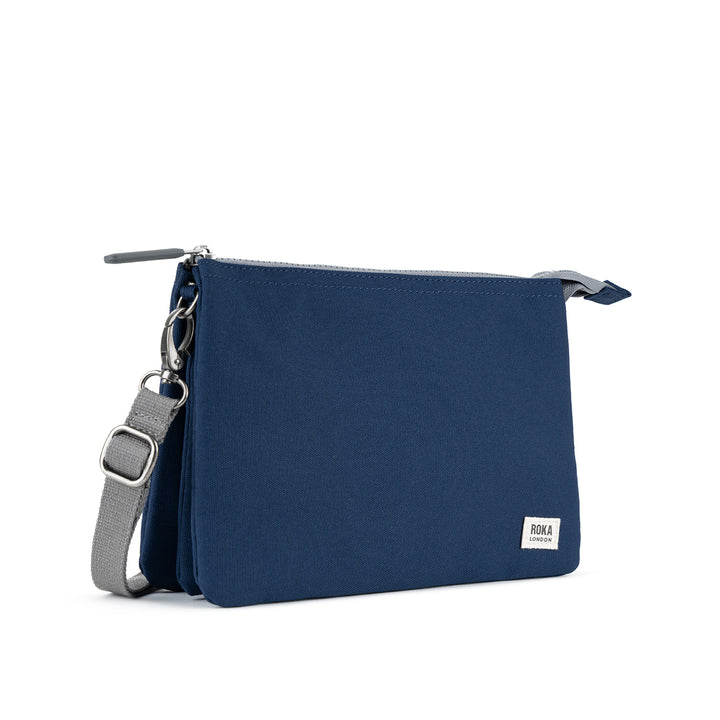Carnaby Crossbody XL Crisp Blue Recycled Canvas