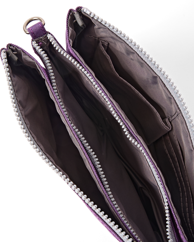 Carnaby Crossbody Bag in Deep Grape