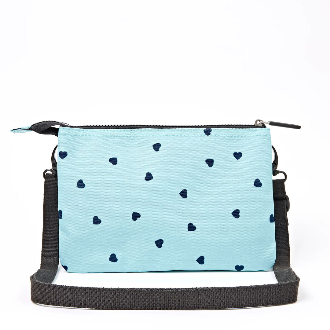Carnaby Crossbody Bag in Heart Print