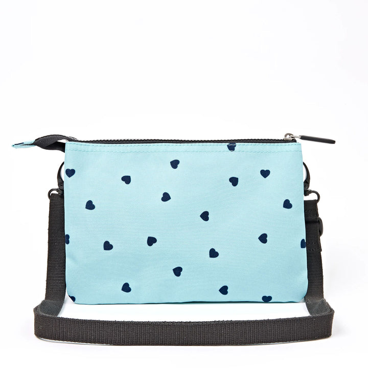 Carnaby Crossbody Bag in Heart Print