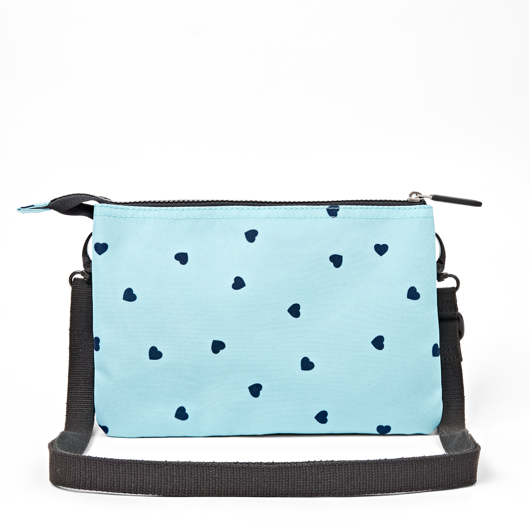 Carnaby Crossbody Bag in Heart Print