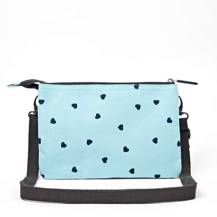Carnaby Crossbody Bag in Heart Print