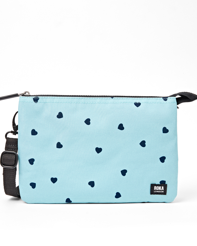 Carnaby Crossbody Bag in Heart Print