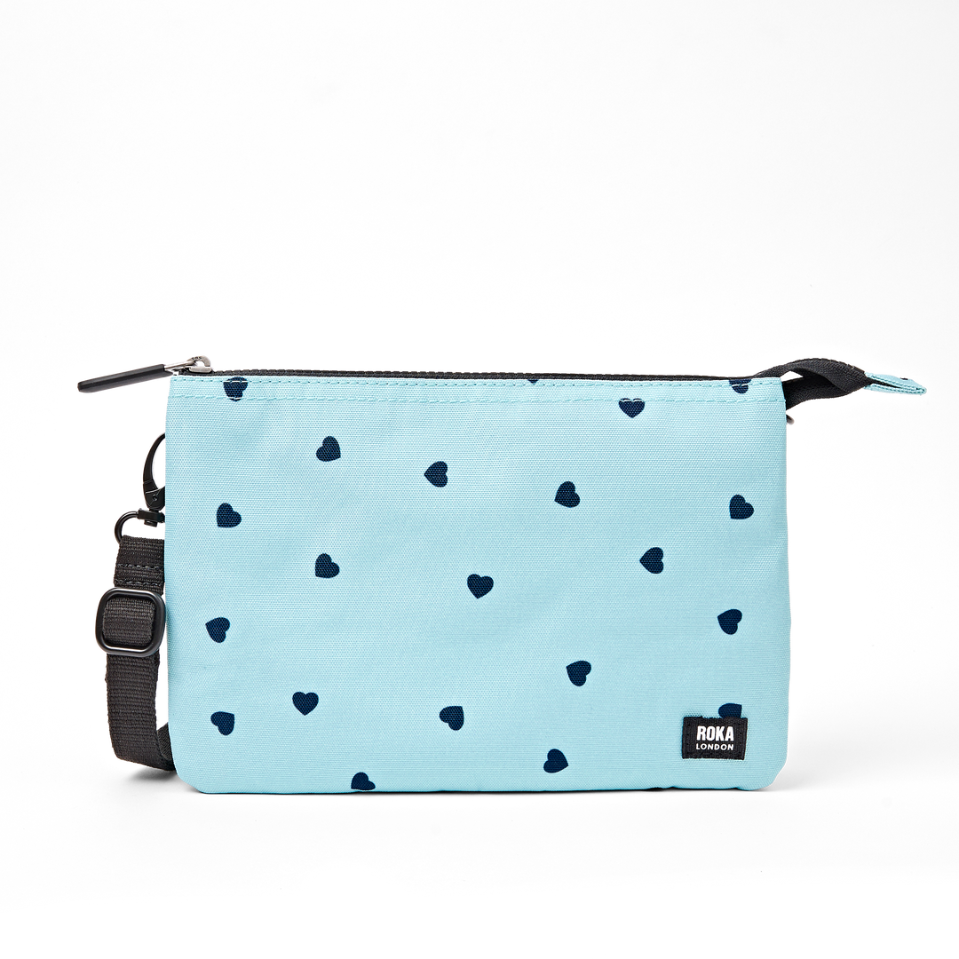 Carnaby Crossbody Bag in Heart Print