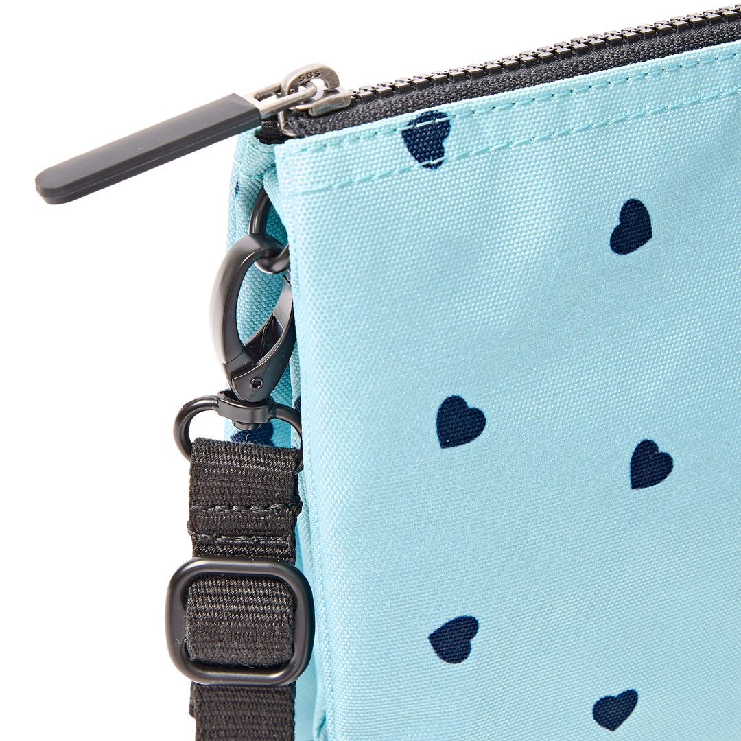 Carnaby Crossbody Bag in Heart Print