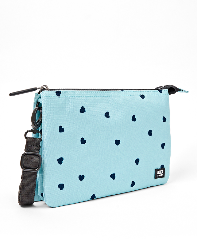 Carnaby Crossbody Bag in Heart Print