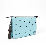 Carnaby Crossbody Bag in Heart Print
