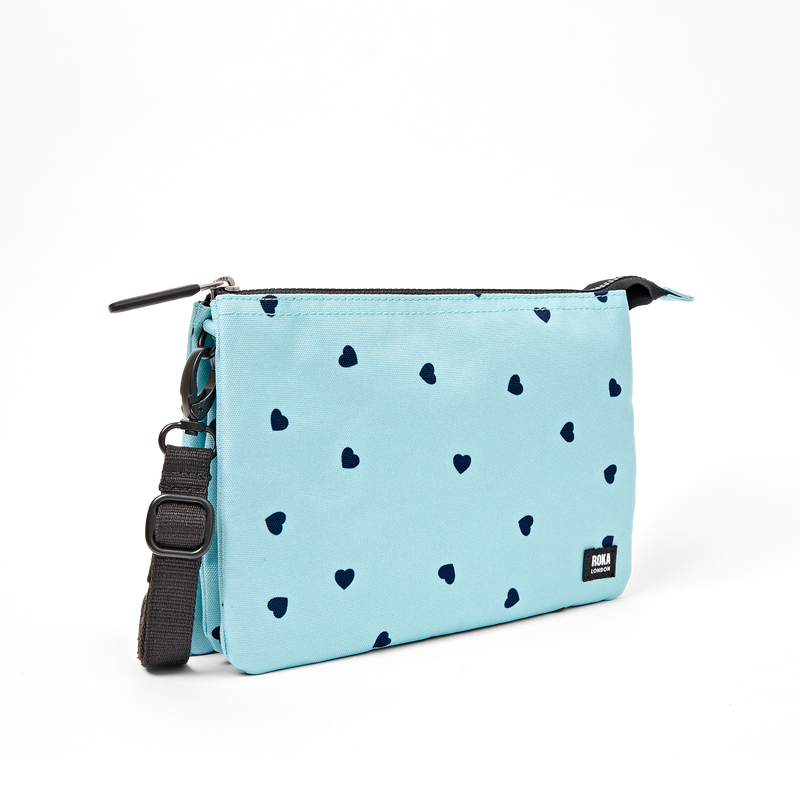 Carnaby Crossbody Bag in Heart Print