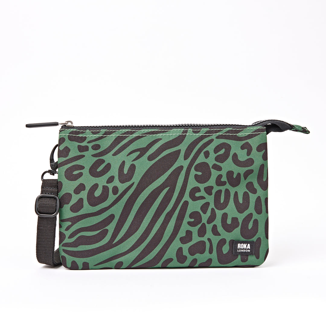 Carnaby Crossbody Bag in Mixed Animal Artichoke