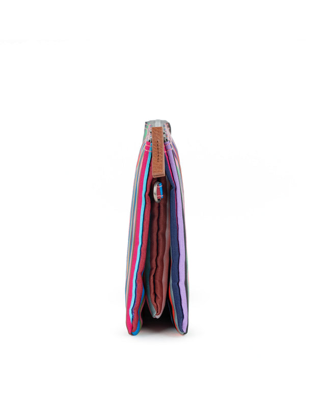 Carnaby Crossbody Bag in Multi Stripe