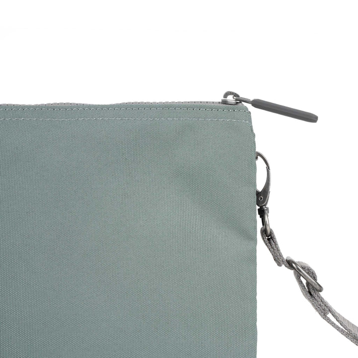 Carnaby Crossbody XL Pewter Recycled Canvas