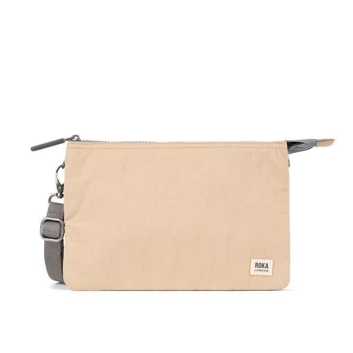 Carnaby Crossbody XL Biscotti Taslon