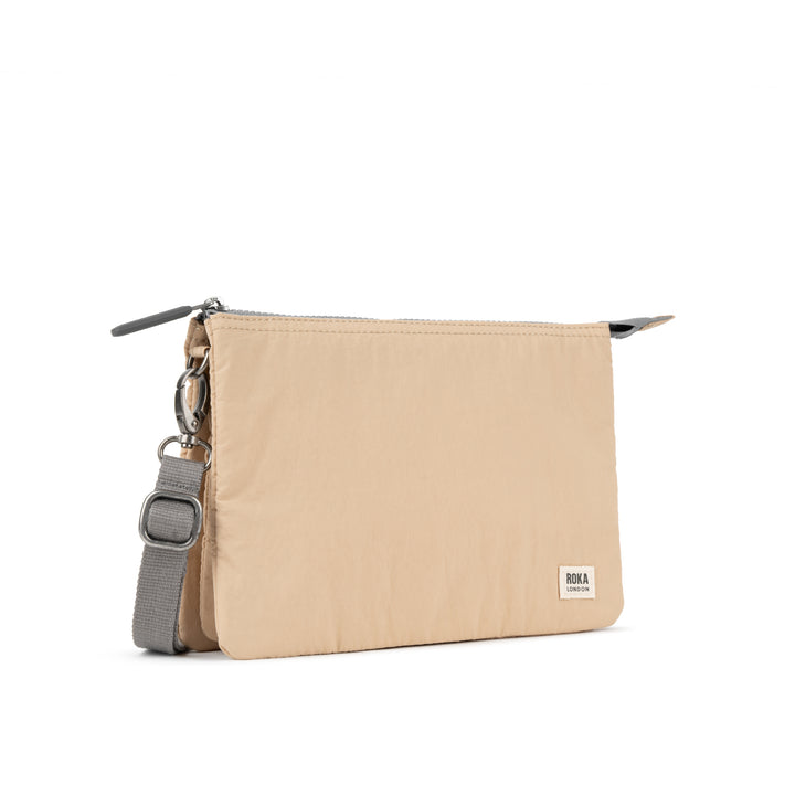 Carnaby Crossbody XL Biscotti Taslon