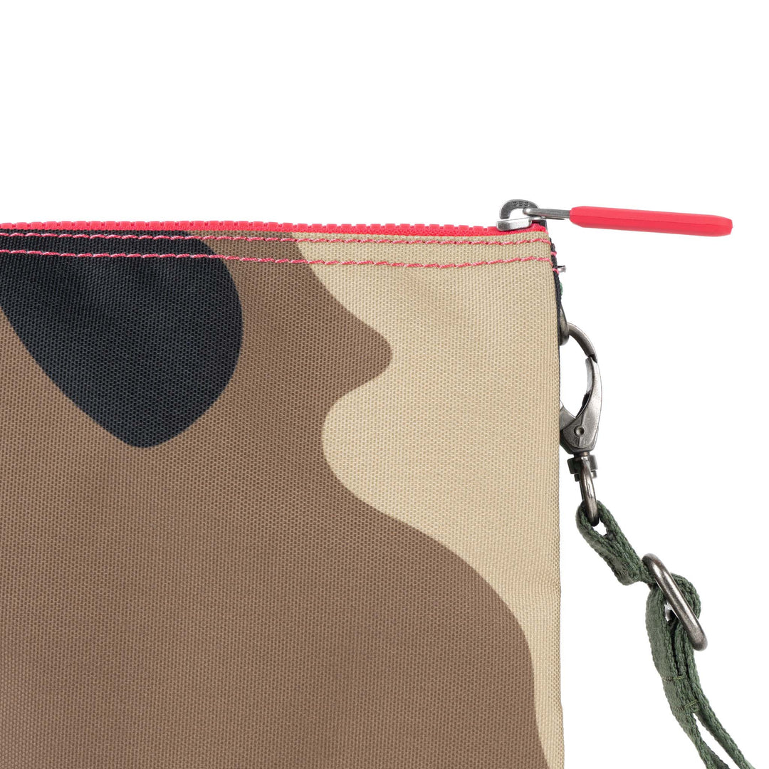 Carnaby Crossbody XL Vintage Camo Recycled Canvas