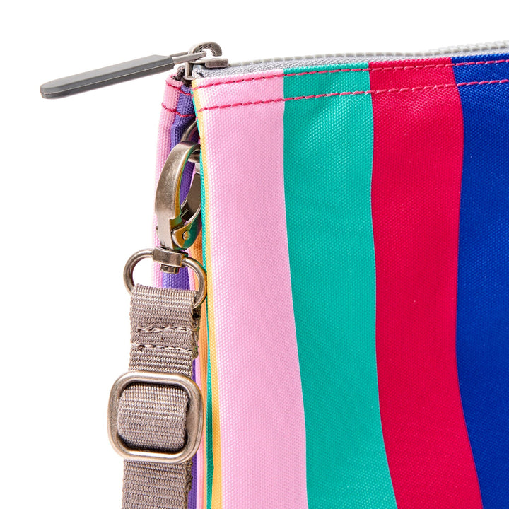 Carnaby Crossbody Bag in Wide Multi Stripe