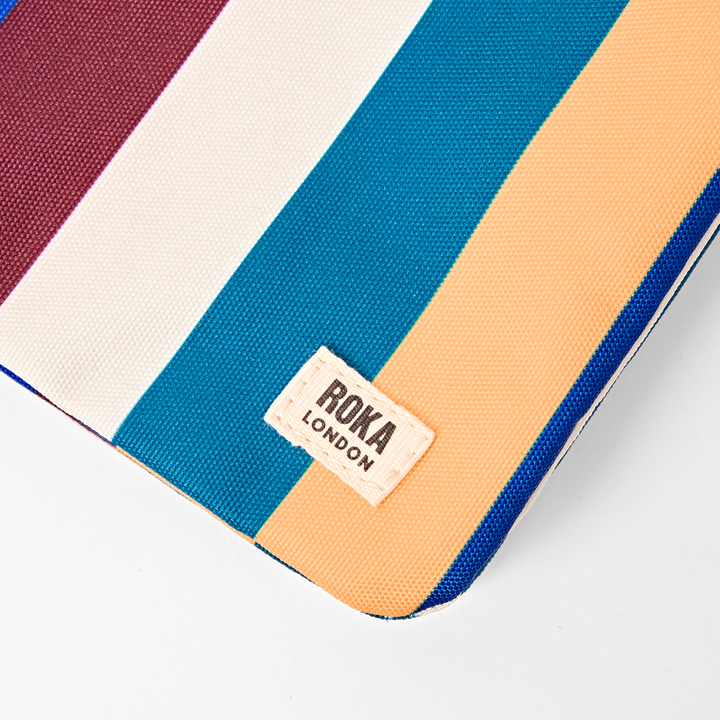 Carnaby Crossbody Bag in Wide Multi Stripe
