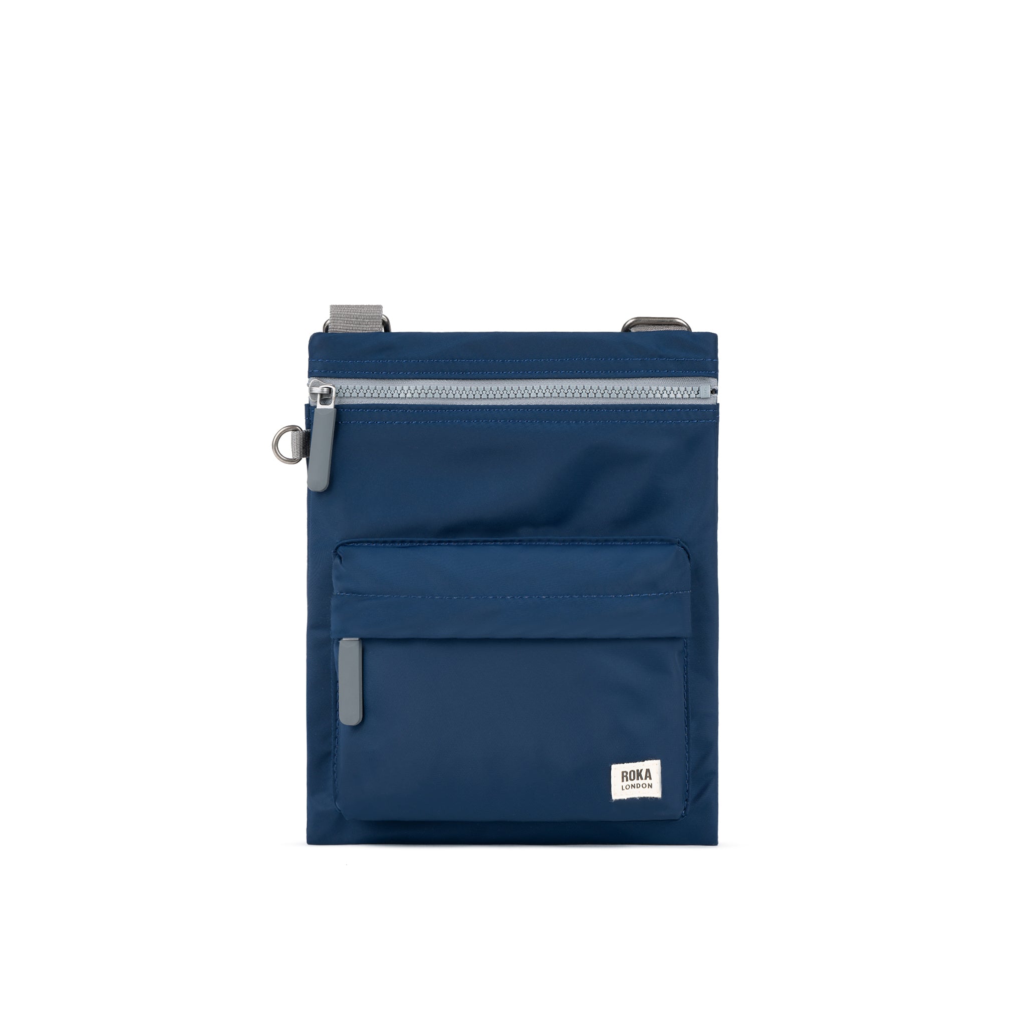 Chelsea B Crossbody Bag in Crisp Blue – ROKA London