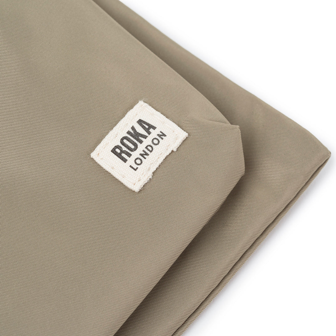 Chelsea B Taupe Recycled Nylon