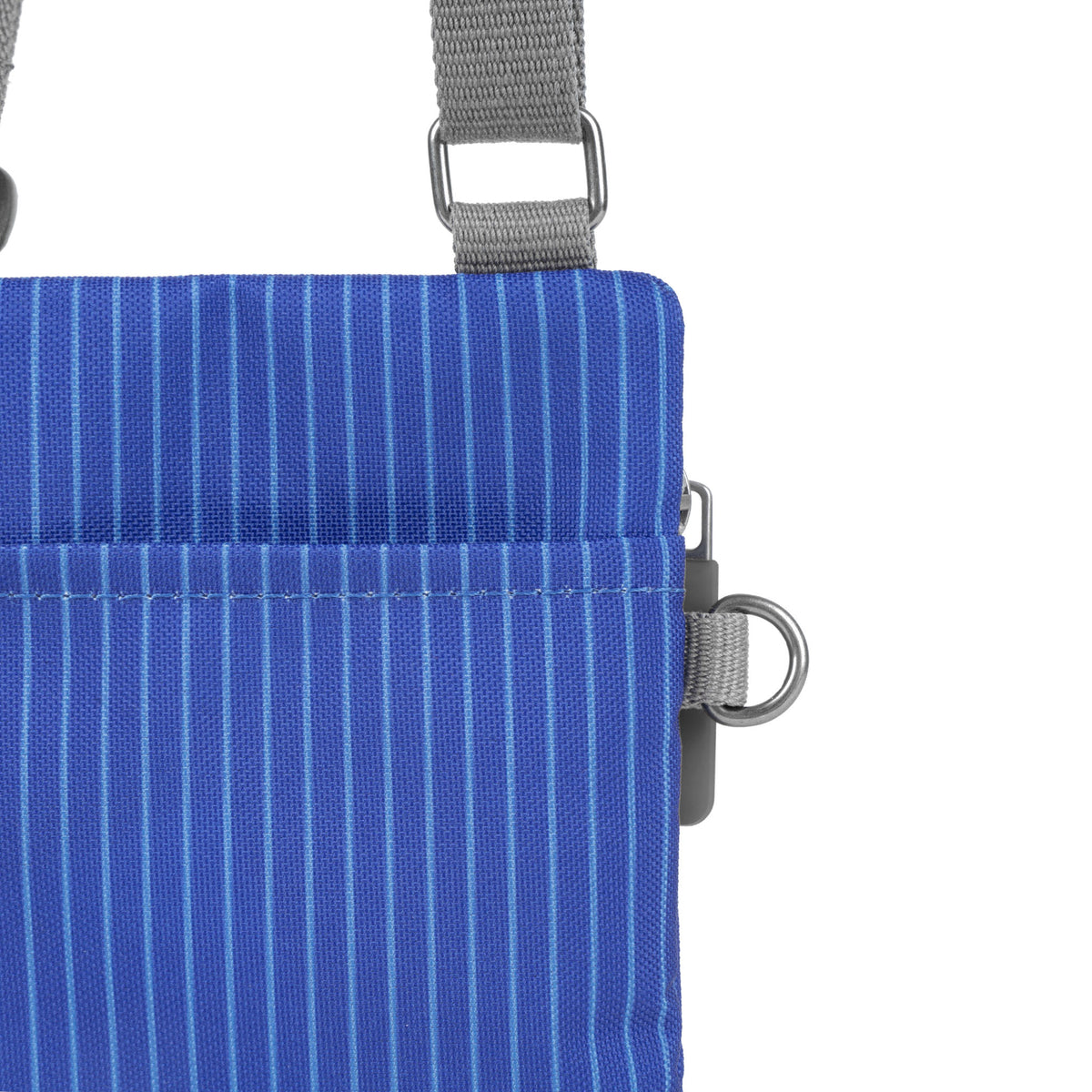 Chelsea Pocket Sling Bag in Light Wash Denim