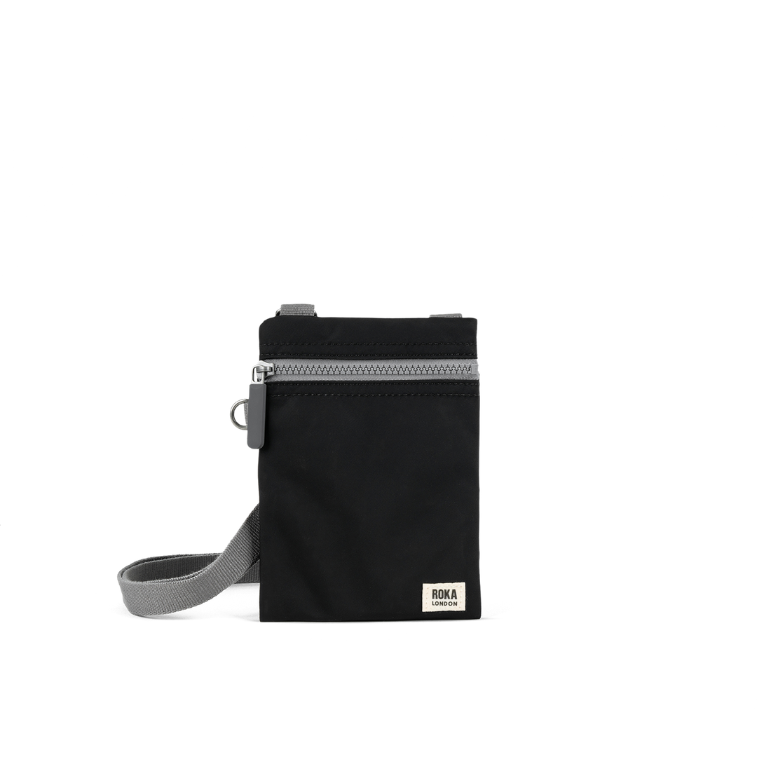 Chelsea Pocket Sling Bag in Black
