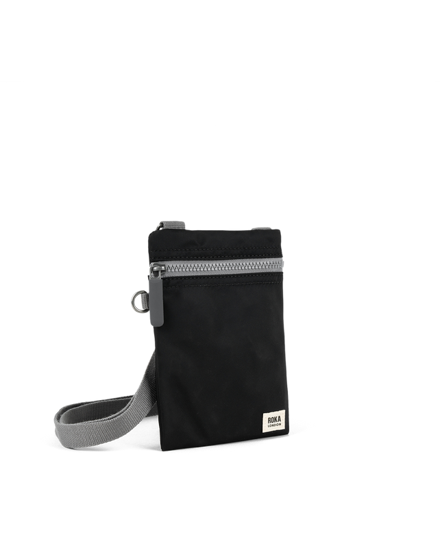 Chelsea Pocket Sling Bag in Black