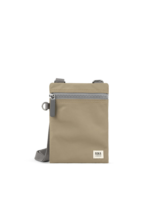 Chelsea Pocket Sling Bag in Taupe
