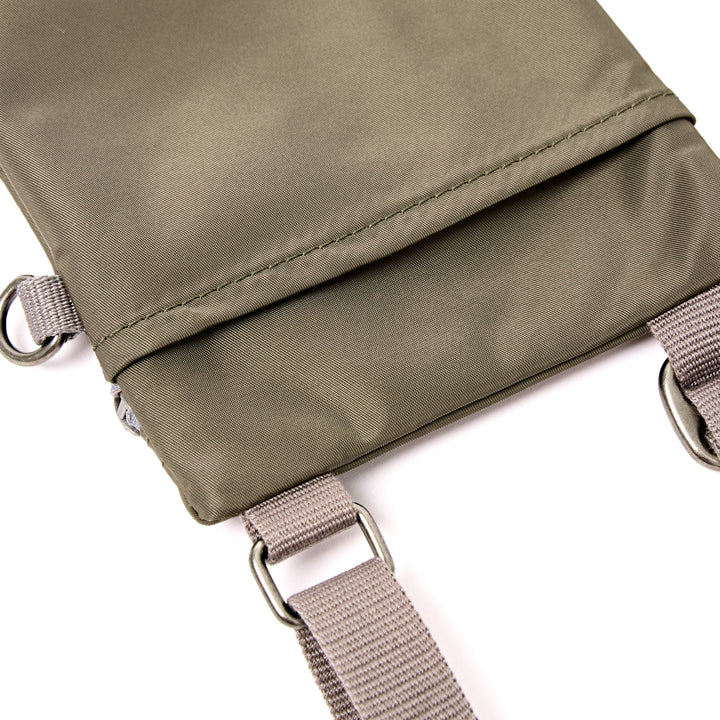 Chelsea Pocket Sling Bag in Army