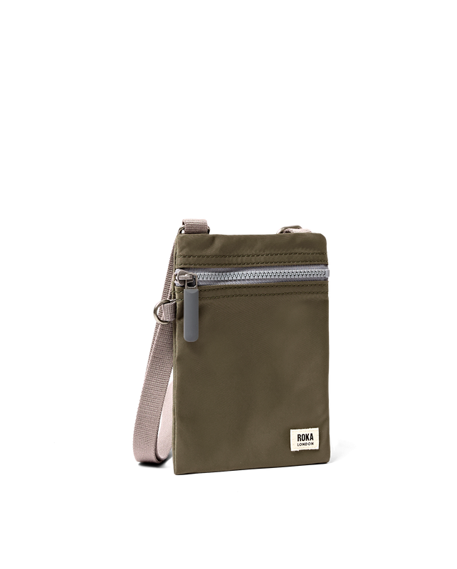 Chelsea Pocket Sling Bag in Army