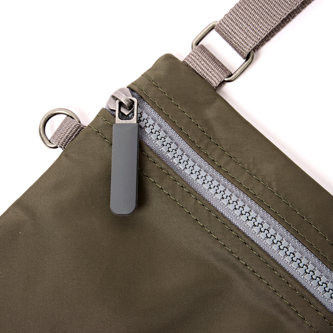 Chelsea Pocket Sling Bag in Army