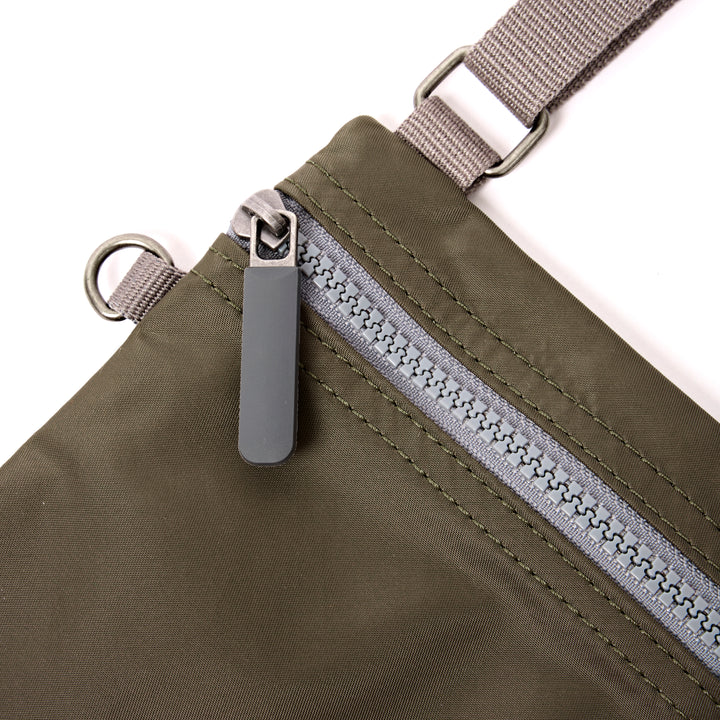 Chelsea Pocket Sling Bag in Army