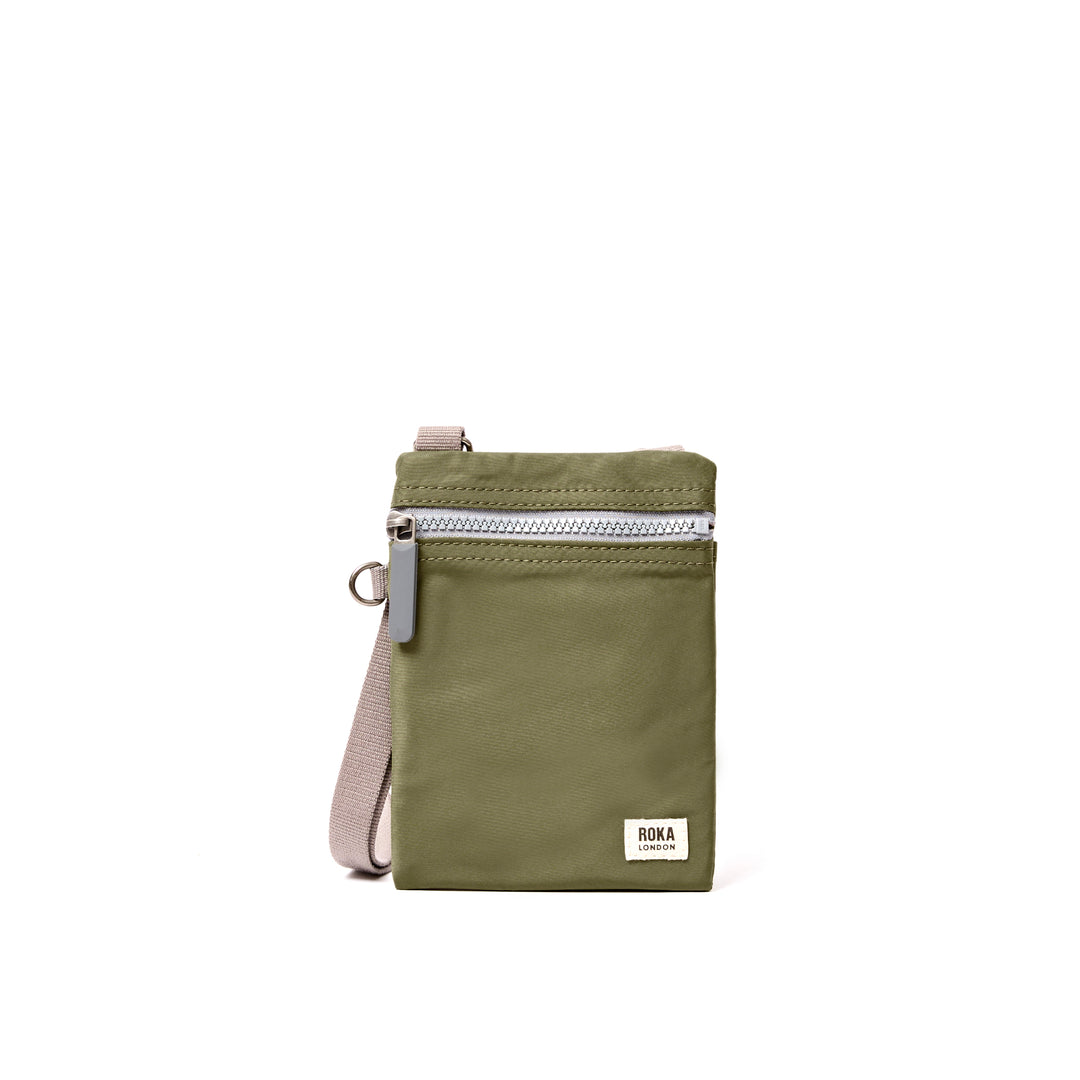 Chelsea Pocket Sling Bag in Chive
