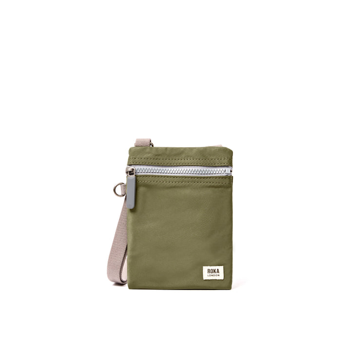 Chelsea Pocket Sling Bag in Chive