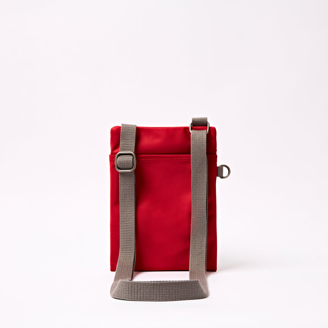 Chelsea Pocket Sling Bag in Cranberry Stripe