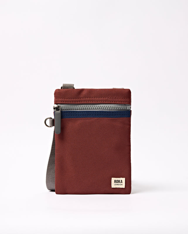 Chelsea Pocket Sling Bag in Henna Stripe