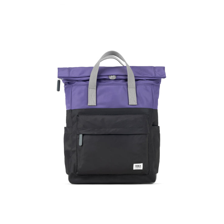 Creative Waste Canfield Backpack in Black/Mulberry