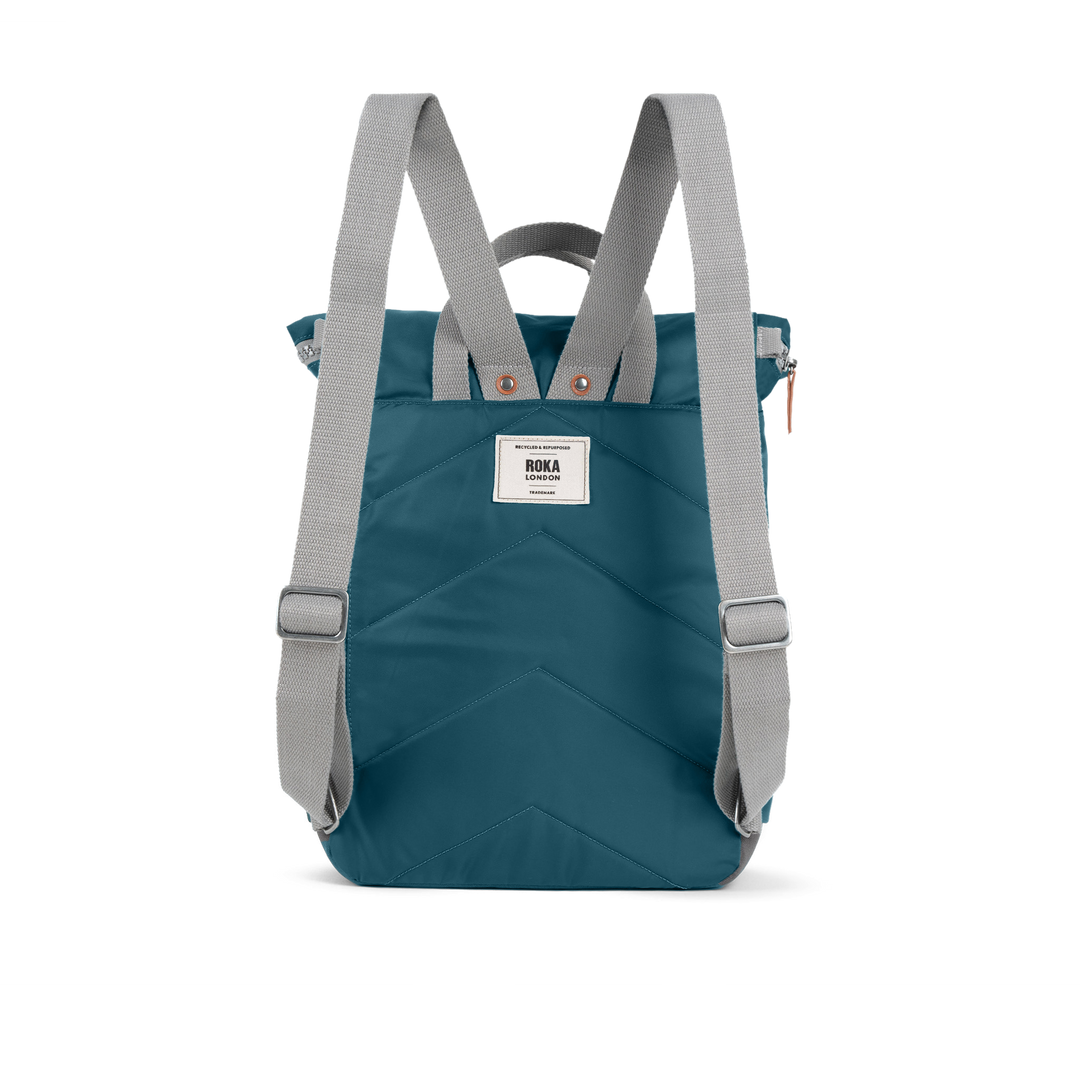 Canfield Roll Top Backpack in Teal