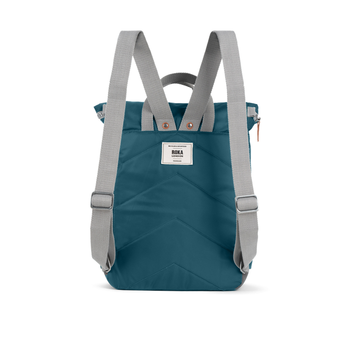 Canfield Roll Top Backpack in Teal