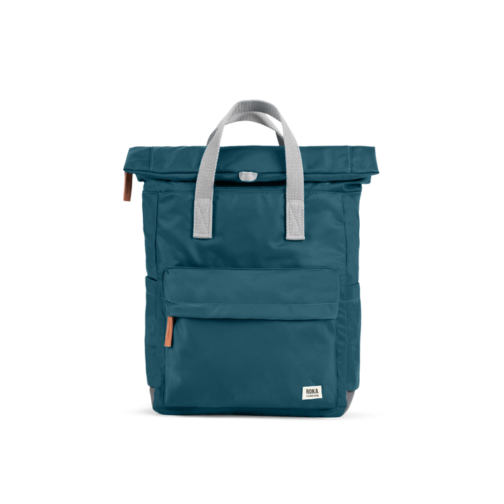 Canfield Roll Top Backpack in Teal