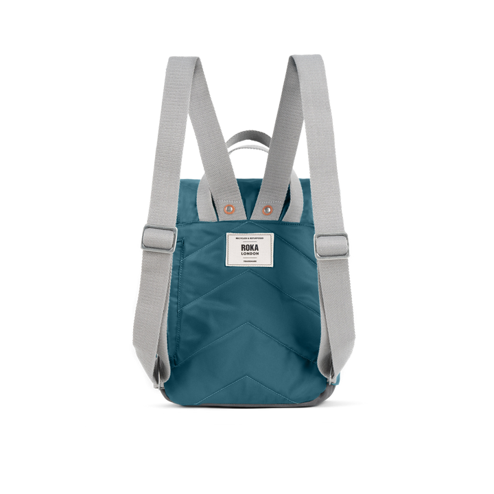Canfield Roll Top Backpack in Teal