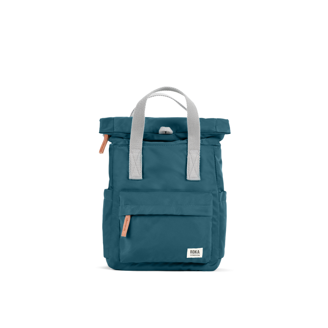 Canfield Roll Top Backpack in Teal