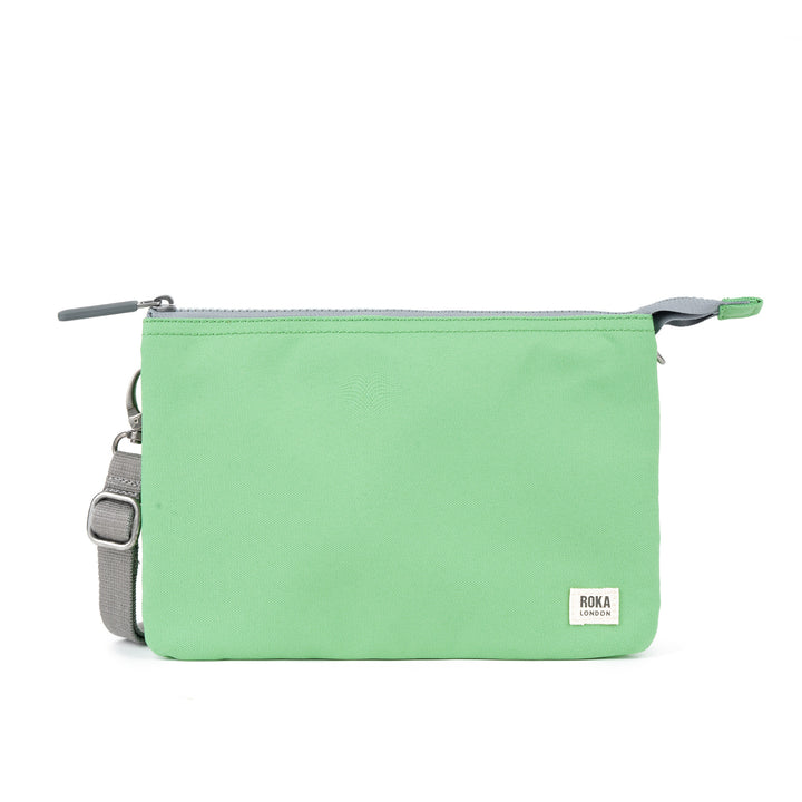 Carnaby Crossbody XL Peppermint Recycled Canvas