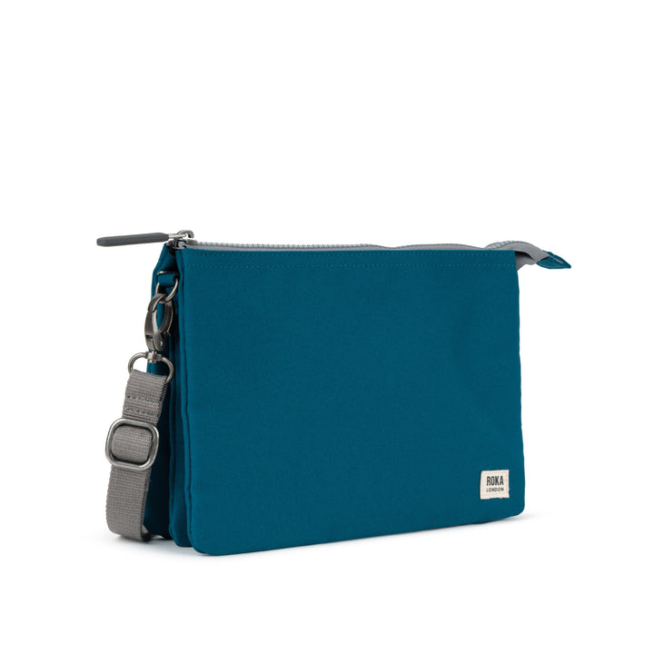 Carnaby Crossbody XL Sapphire Recycled Canvas